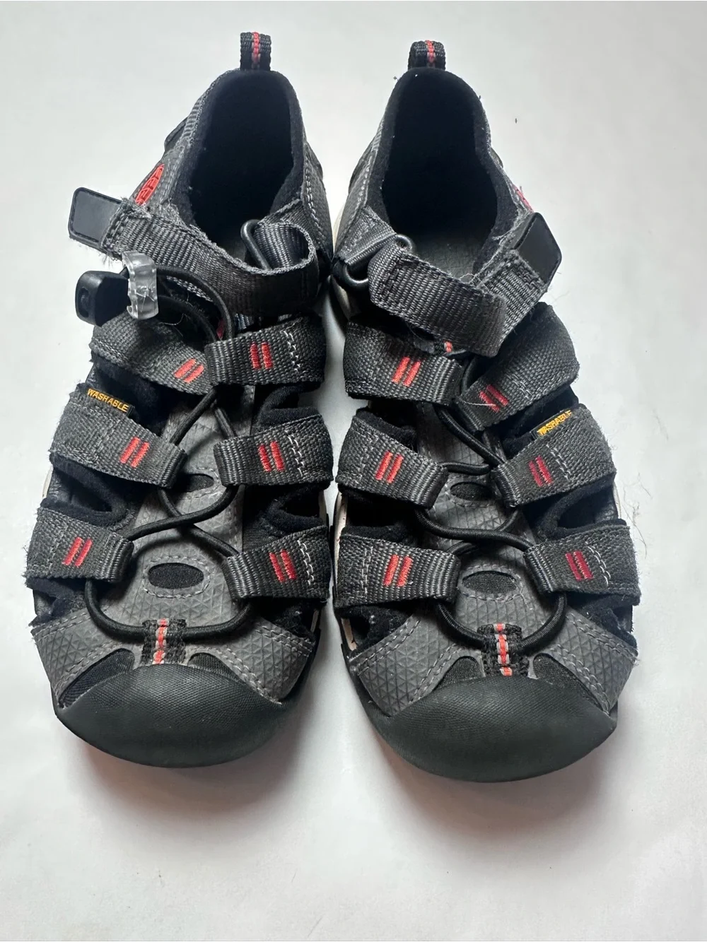 KEEN Newport H2 Youth 2 EU 34 Black Red Waterproof Hiking Water Sandals